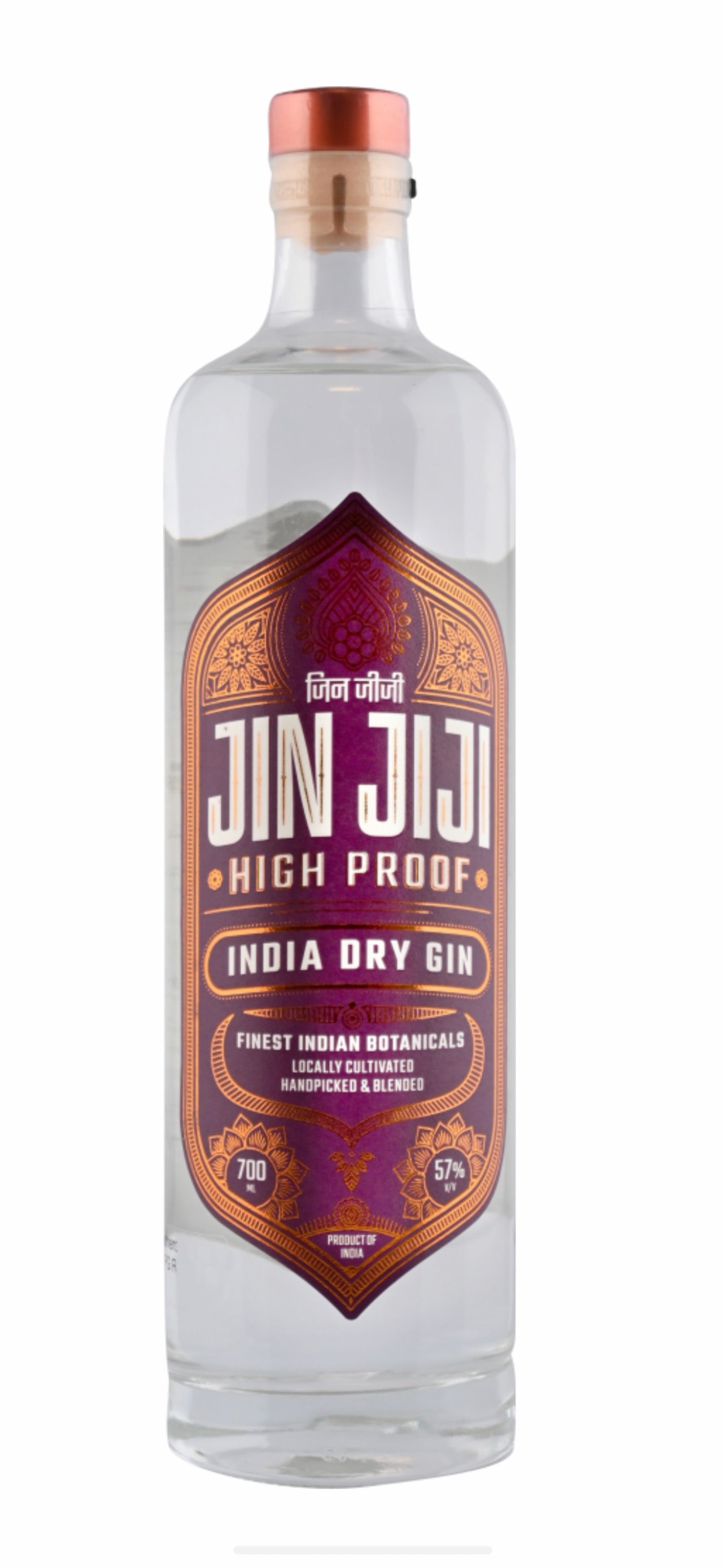 ﻿Jin Jiji High Proof 57% India dry gin.