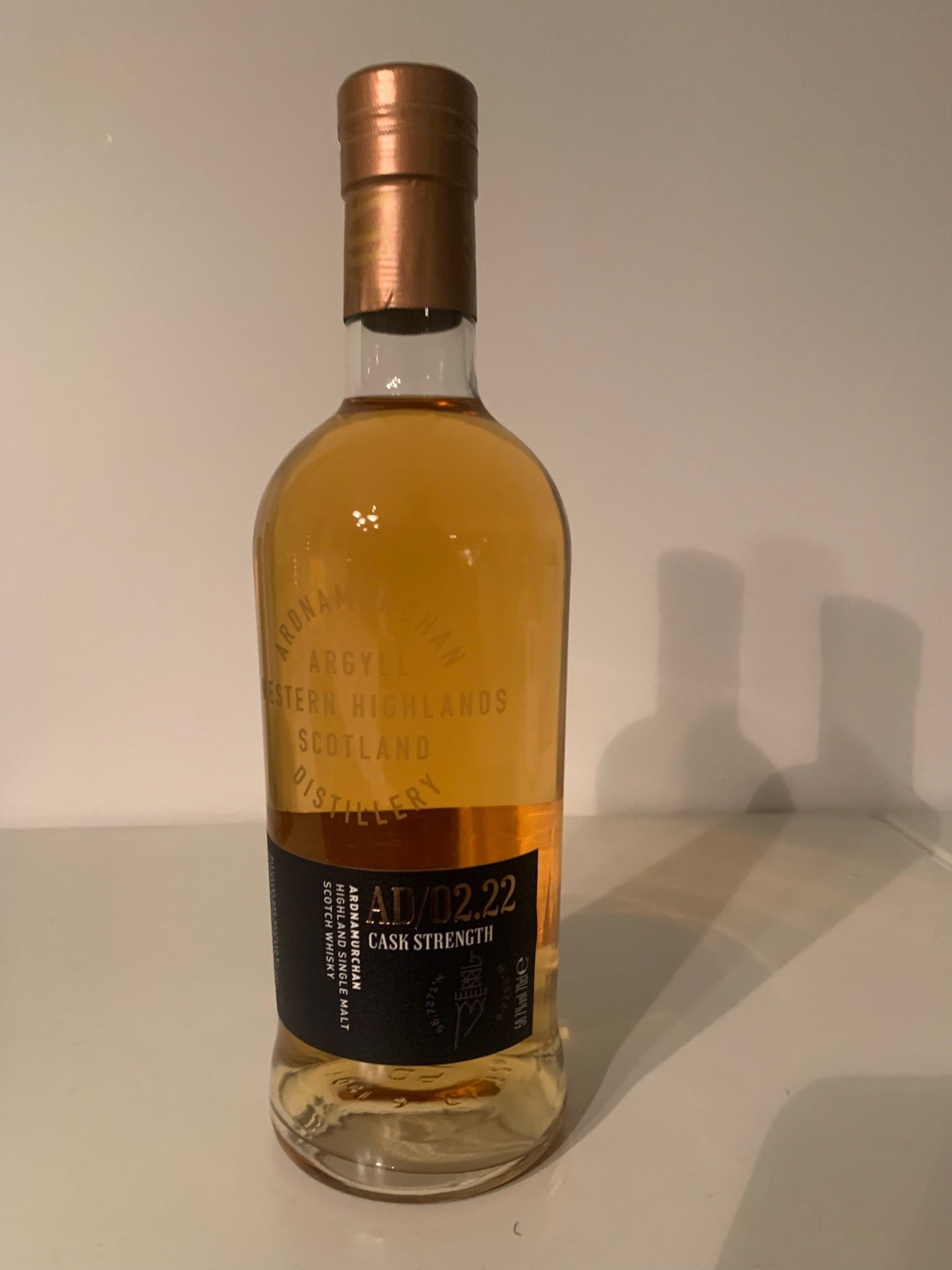 Ardnamurchan AD/02.22 Cask Strength Single Malt Whisky 58,7%