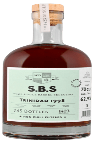 S.B.S Trinidad 1998 62,9% ABV - 70 cl