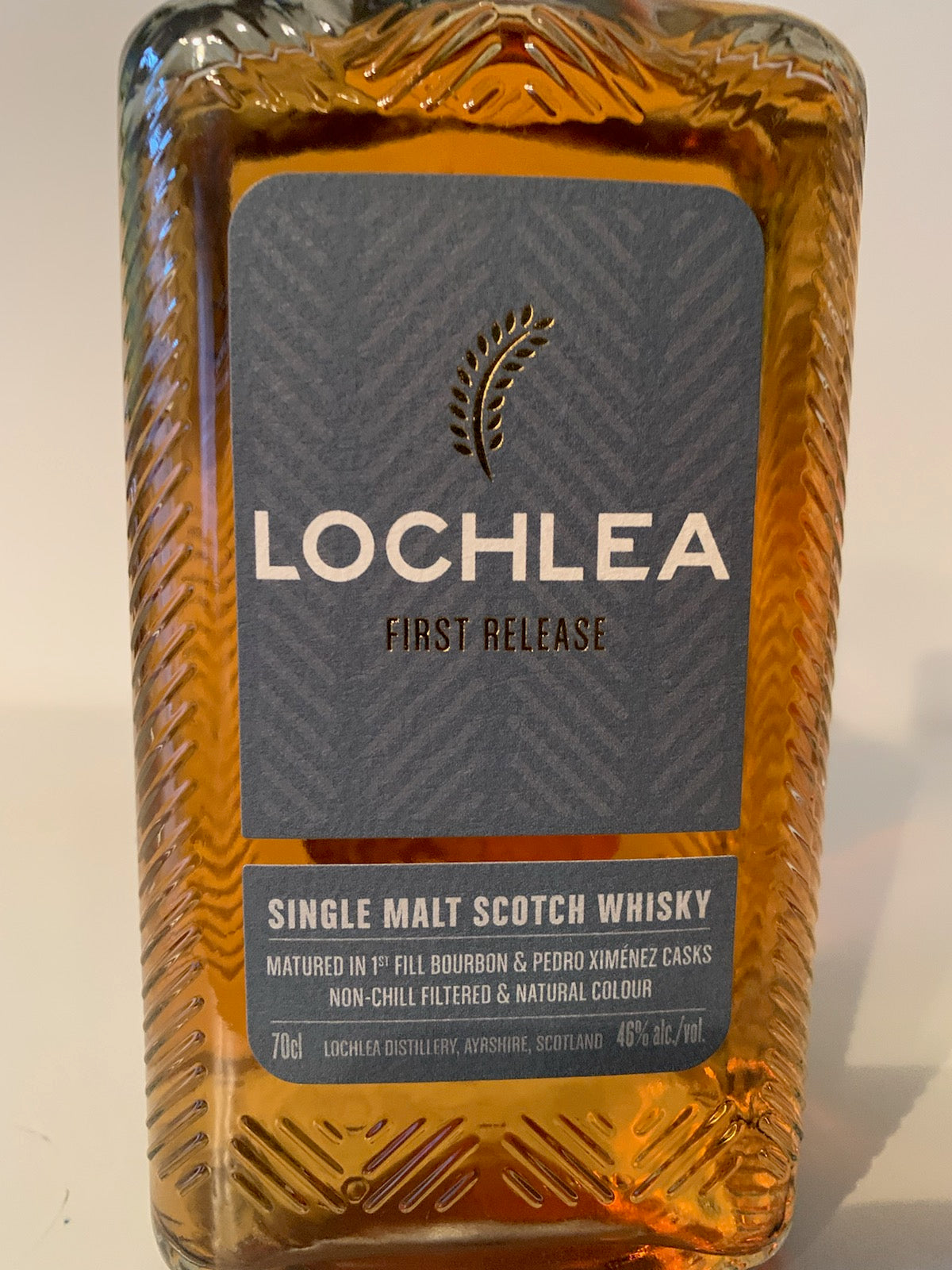 Lochlea Single Malt Scotch Whisky 1st Release 46% / 70 CL.