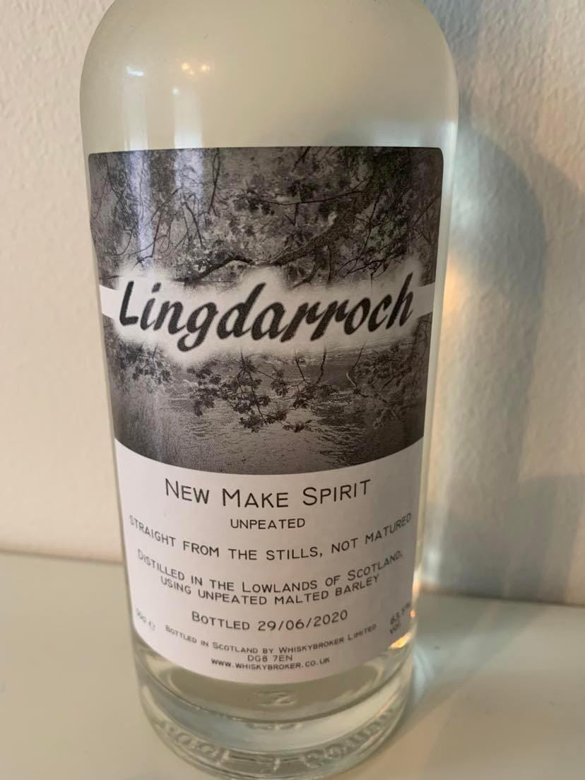 Lingdarroch New Make 63,5% whisky By Rauff & Fagerberg 